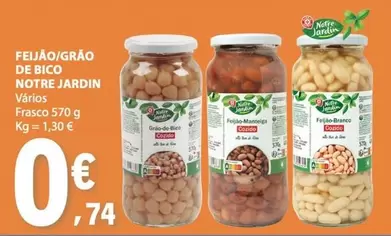 Notre Jardin - Feijão/grão De Bico