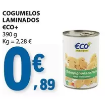 eco+ - Cogumelos Laminados