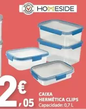 Caixa Hermetica Clips