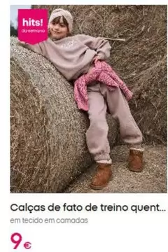 Calças De Fato De Treino Quent