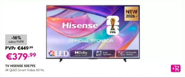 Hisense - Tv 50E795