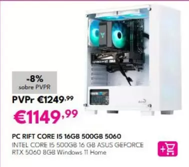 Intel - Pc Rift Core I5 16gb 500gb 5060