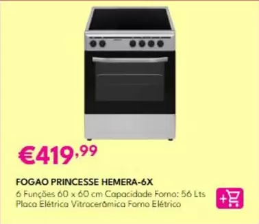 Princesse - Fogao Hemera-6x