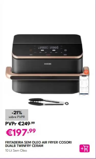 Fritadeira Sem Oleo Air Fryer Cosori Wualb Whiney Cream