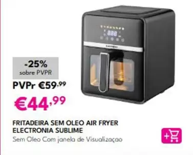 Electronia - Fritadeira Sem Oleo Air Fryer