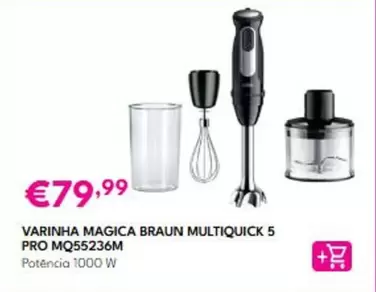 Braun - Varinha Magica Multiquick 5 Pro Mq55236m