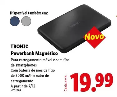 A+ - Powerbank Magnetico
