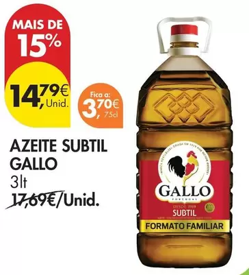 Gallo - Azeite Subtil