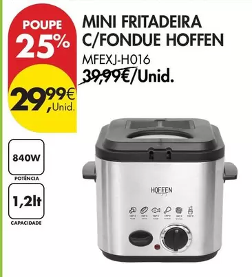 Mini - Fritadeira C/fondue Hoffen