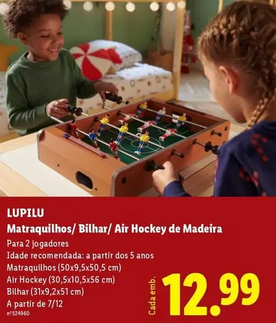 lupilu - Mataquilhos/ Bilhar/ Air Hockey De Madeira