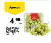 Continente - Uva Branca S/ Grainha