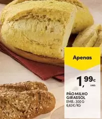Pão Milho Girassol