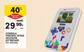 B! - Consola Fortátil 30ij Ogos My Arcade