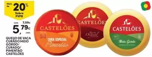 Castelões - Queijo De Vaca Curado Meiro Gordó/Curado/Curao/Pumetlla