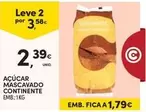 Continente - Açúcar Mascavado