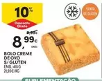 Bolo Creme De Ovo S/ Gluten