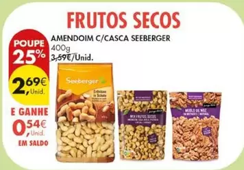 Seeberger - Amendoim C/Casca