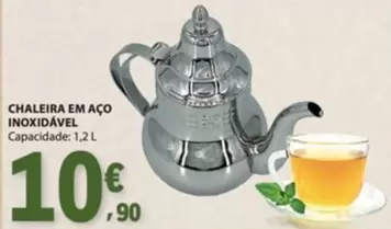Chaleira Em Aço Inoxidavel