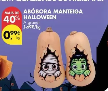 A+ - Abóbora Manteiga Halloween