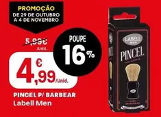 Labell - Pincel P/ Barbear Men