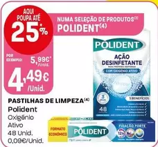 Polident - Pastilhas De Limpeza
