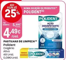 Polident - Pastilhas De Limpeza
