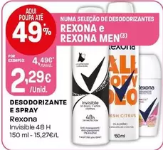 Rexona - Desodorizante Em Spray