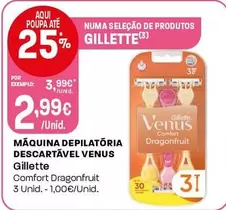 Gillette - Maquina Depilatoria Descartavel Venus