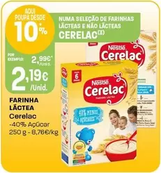 Nestle - Farinha Lactea Cerelac