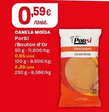 Porsi - Canela Moida