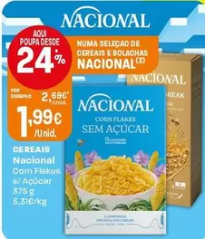 Nacional - Cereais Corn Flakes S/ Açucar