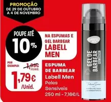 Labell - Espuma De Barbear Men