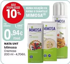 Mimosa - Nata UHT
