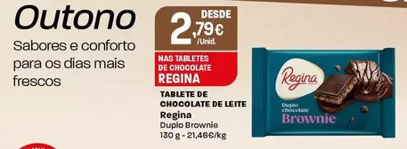 Regina - Tablete De Chocolate De Leite