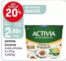 Danone - Activia Aveia E Nozes