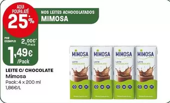 Mimosa - Leite C/ Chocolate