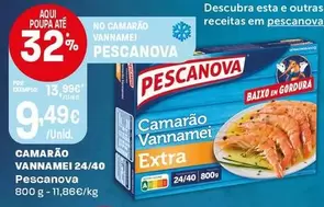 Pescanova - Camarão Vannamei 24/40
