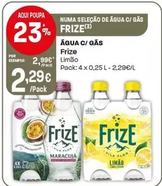Frize - Água C/Gas
