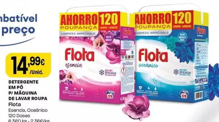 Flota - Detergente Em Po P/ Maquina De Lavar Roupa