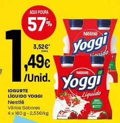 Nestle - Iogurte Liquido Yoggi