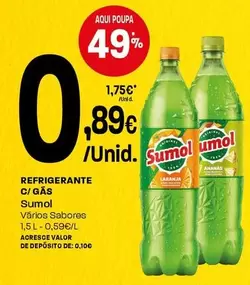 Sumol - Refrigerante C/ Gas