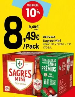 Sagres Mini - Cerveja