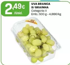 Uva Branca S/ Grainha