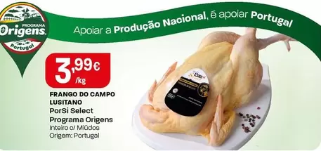 Porsi - Frango DO Campo Lustinao