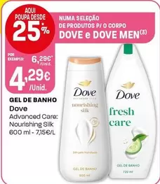 Dove - Gel De Banho