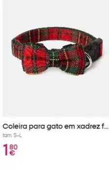 Coleira Para Gato Em Xadrez F.
