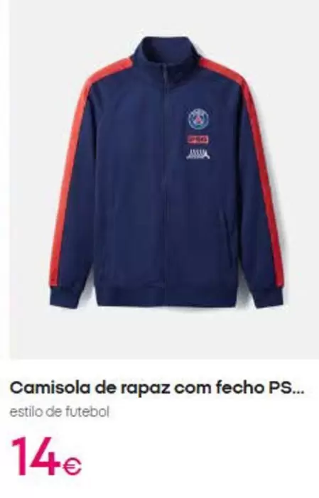 .Com - Camisola De Rapaz Com Fecho Ps..