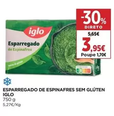 Iglo - Esparregado De Espinafres Sem Glúten