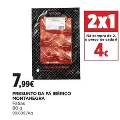 Montanegra - Presunto Da Pa Iberico