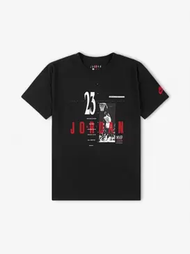 T-shirt Nike Jordan Brand GFX Júnior Preta